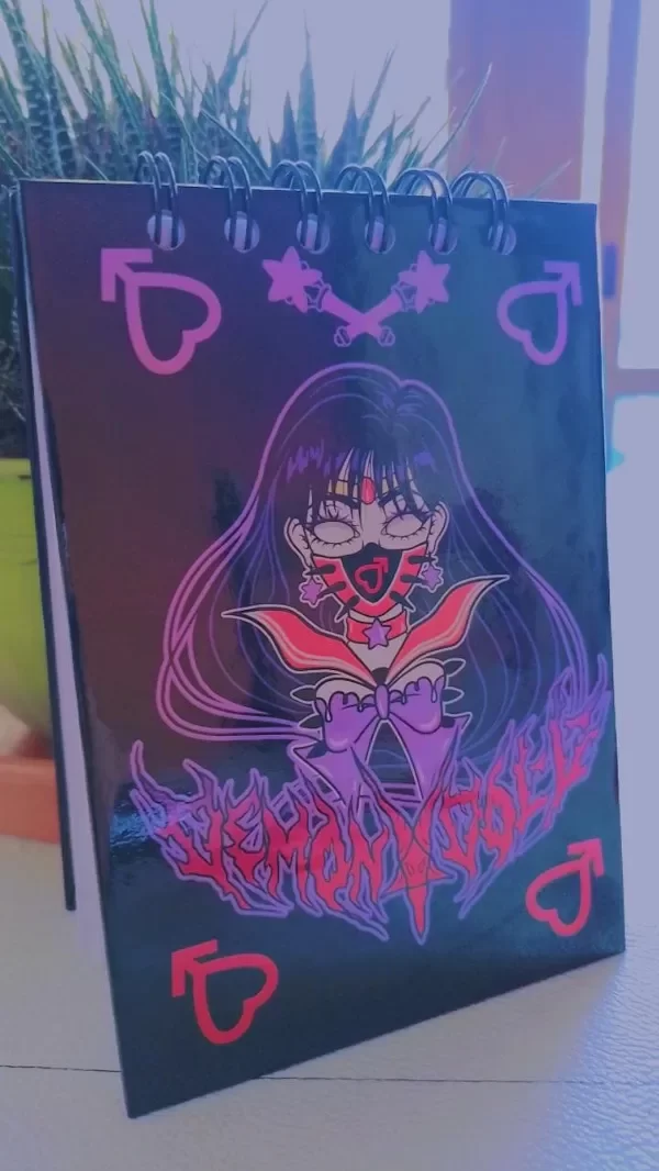 Producto - Sailor Mars - cuaderno A6 chico - B#006 - 0