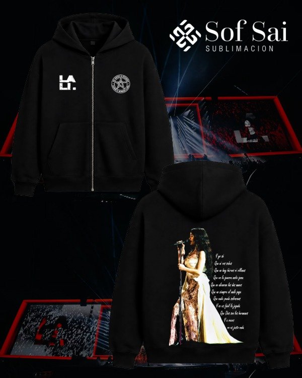 Campera Lali no hay heroes