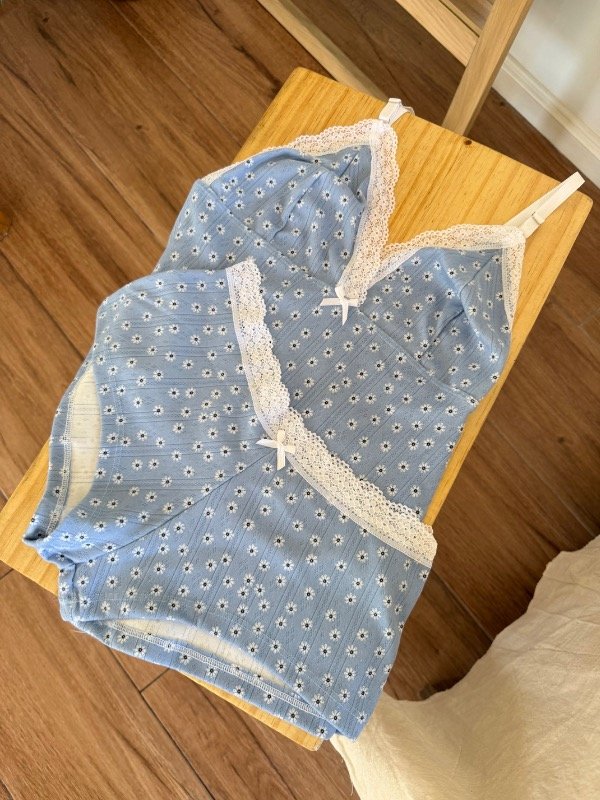 Producto - Pijama ALICE (celeste) - 0