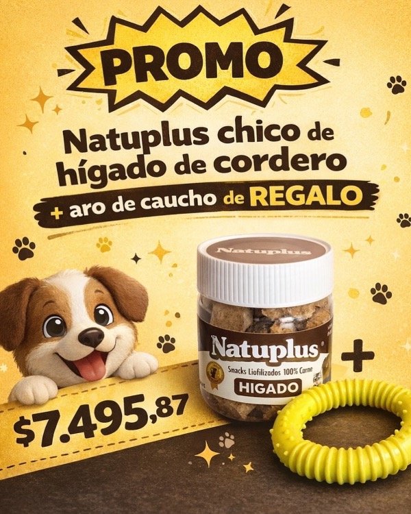Producto - PROMO NATUPLUS HÍGADO + ARO DE CAUCHO DE REGALO