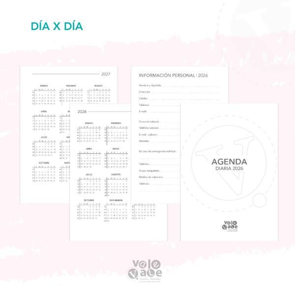 Producto - Interior AGENDA DÍA x DÍA