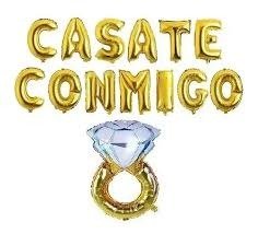 Producto - GLOBO FRASE CASATE CONMIGO