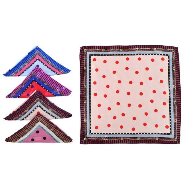 Producto - PAÑUELO DE SEDA LA CHAPELLE 50X50CM 6654