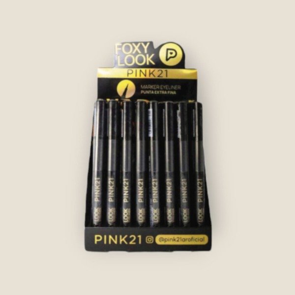 Producto - DELINEADOR DE OJOS FOXY - PINK 21