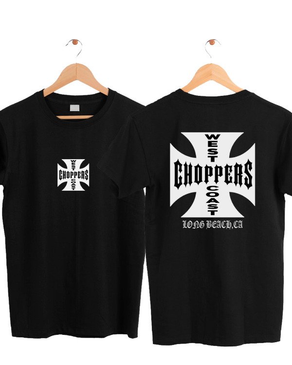 Producto - Remera Choppers West Coast - Negra
