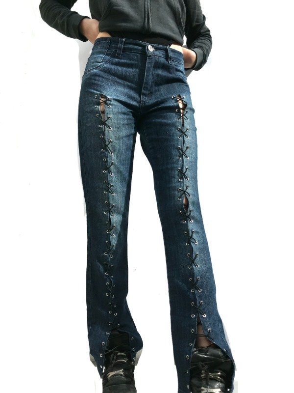 Producto - Eyelet oxide jeans UNISEX - 2