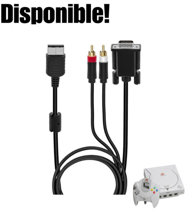 Producto - Cable VGA Alta Difinicion Dreamcast
