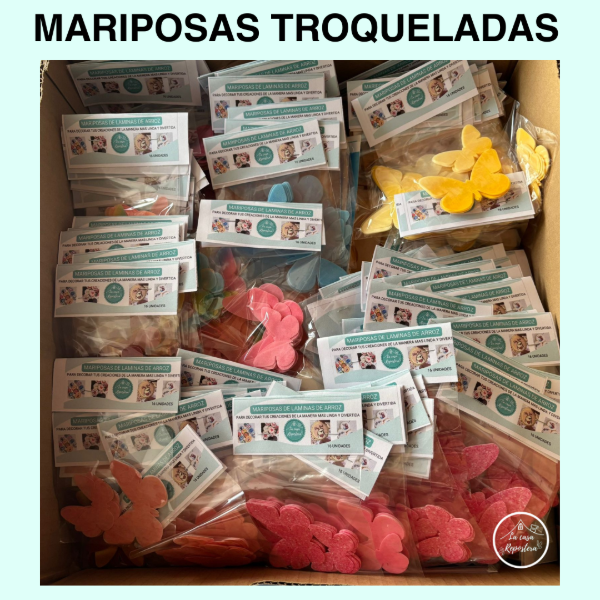 Producto - MARIPOSAS TROQUELADAS POR MAYOR