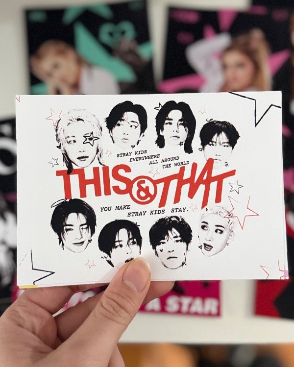 Producto - Print texturado STRAY KIDS #2 - Posters