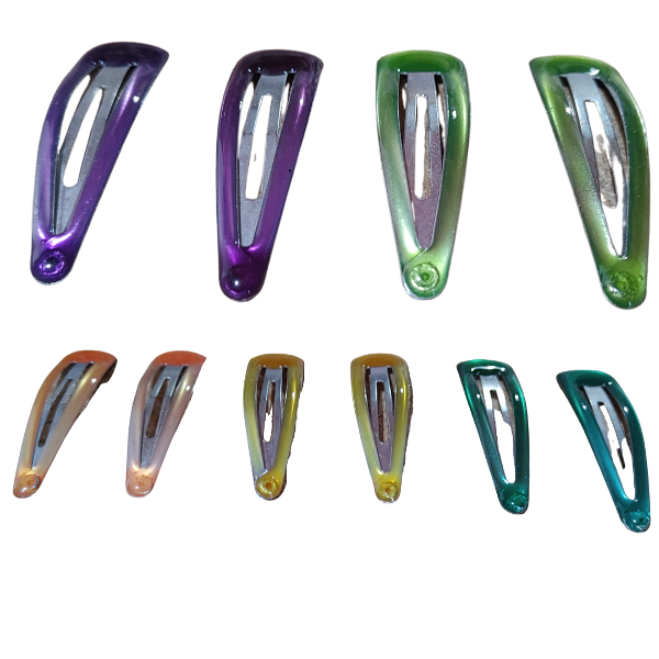 Producto - Hebillas De Pelo Tic Tac Brillantes Niña Mujer Pack X 10 unidades - 6