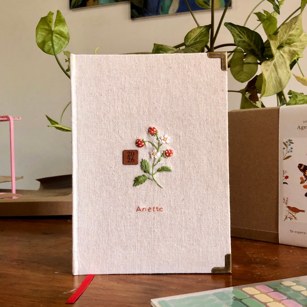 Producto - Agenda cosida personalizada diseño+nombre