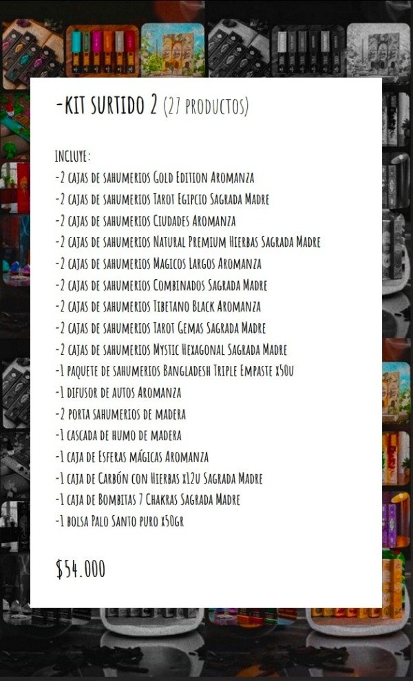 Producto - Kit Surtido 2
