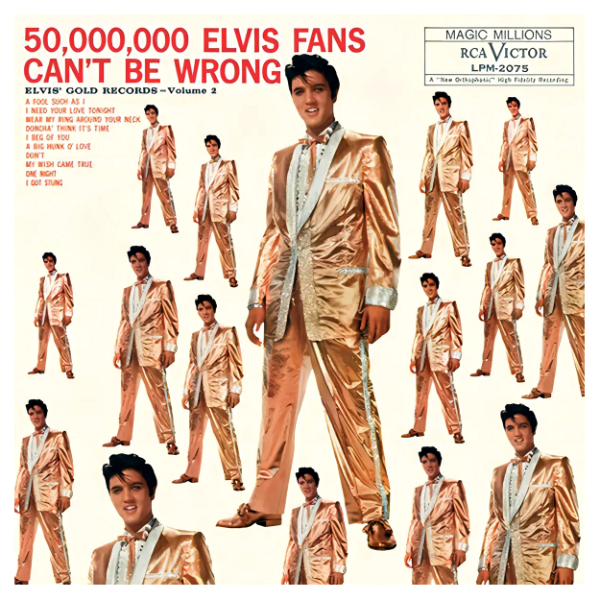 Producto - ELVIS PRESLEY - 50,000,000 ELVIS FANS CAN'T BE WRONG (U.E. - NUEVO)