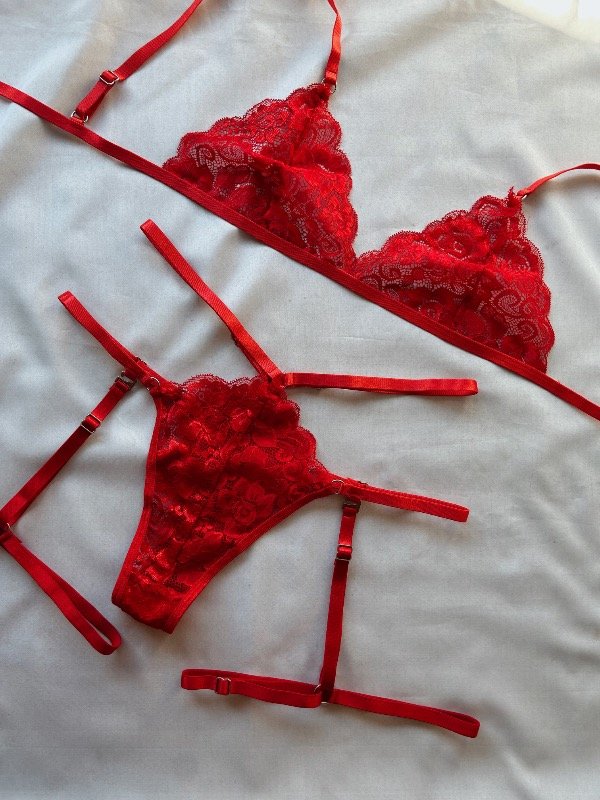 Producto - Bralet Alice rojo