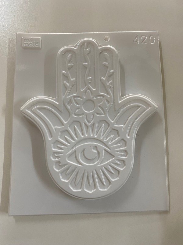 Producto - MOLDE PLÁSTICO MANO DE FÁTIMA GRANDE IDEAL BANDEJA