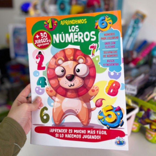 Producto - Libro Aprendemos +30 Juegos y Actividades Los Números 5989