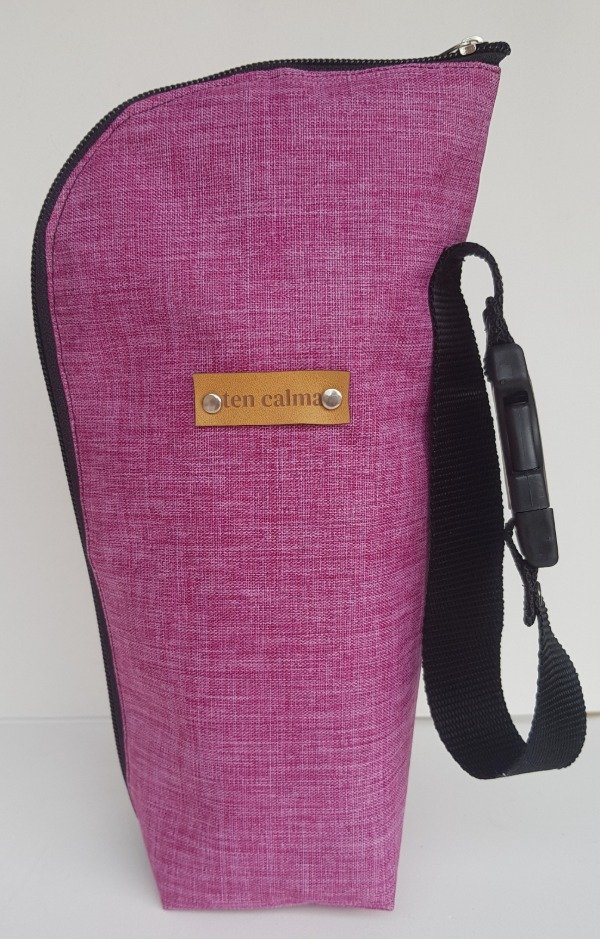 Producto - PORTA BOTELLA FUCSIA MELANGE