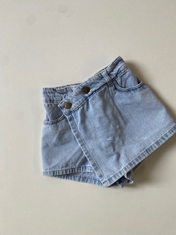 Producto - Short pollera celeste