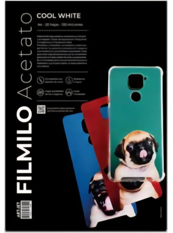 Producto - Filmilo Acetato - Cool White - 20 Hojas - A4