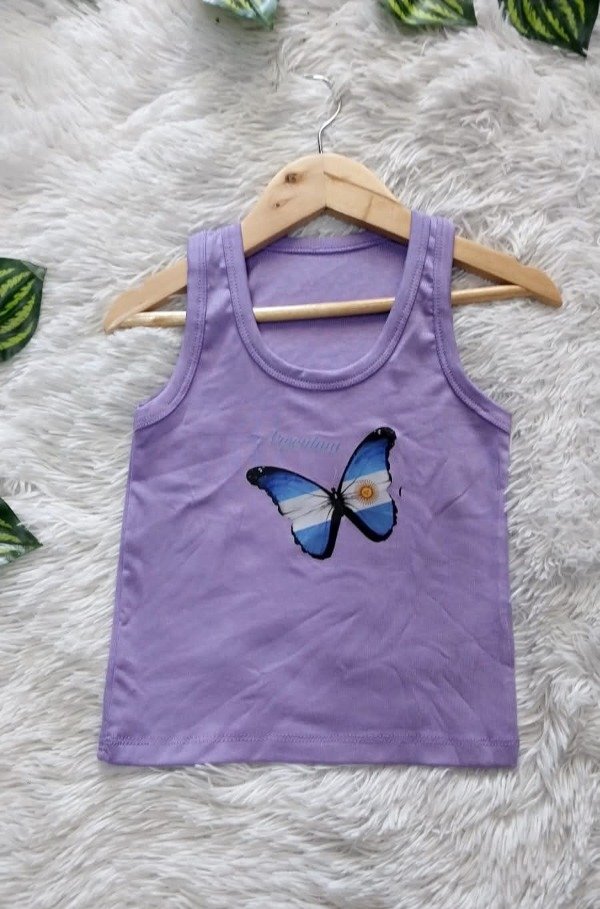 Producto - MUSCULOSA MARIPOSA ARGENTINA
