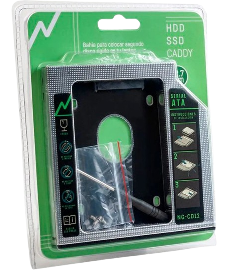 Producto - Caddy notebook 2do disco 12mm