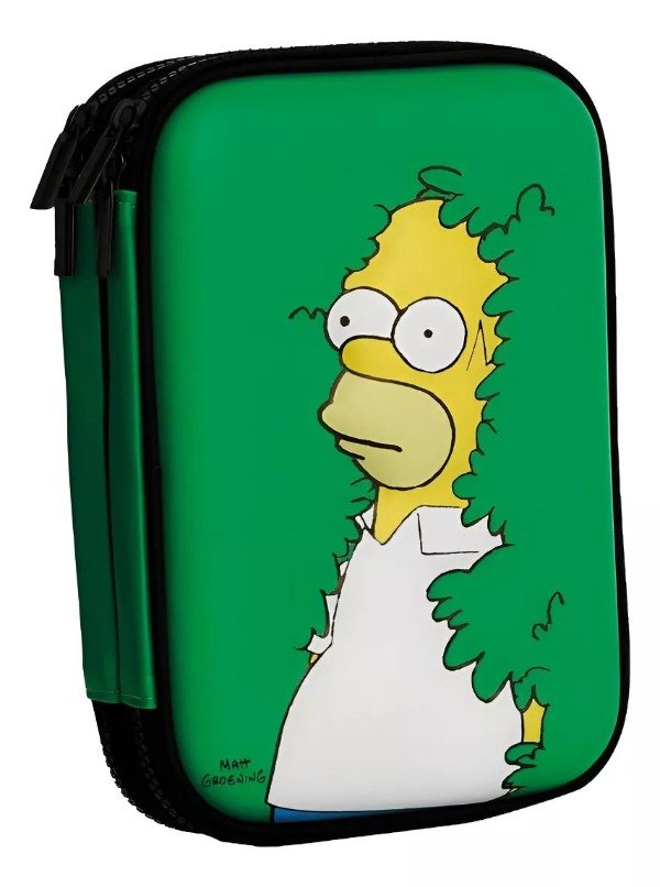 Producto - Cartuchera Canopla Mooving Doble Eva 2 Pisos - Simpsons Homero