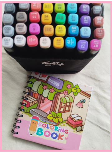 Producto - Coloring book - Lugares bonitos