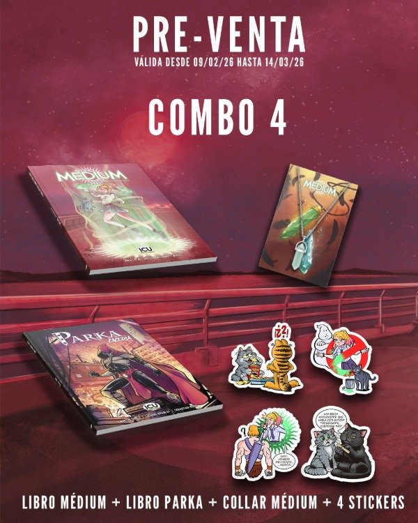 Producto - Médium PRE-VENTA COMBO 4
