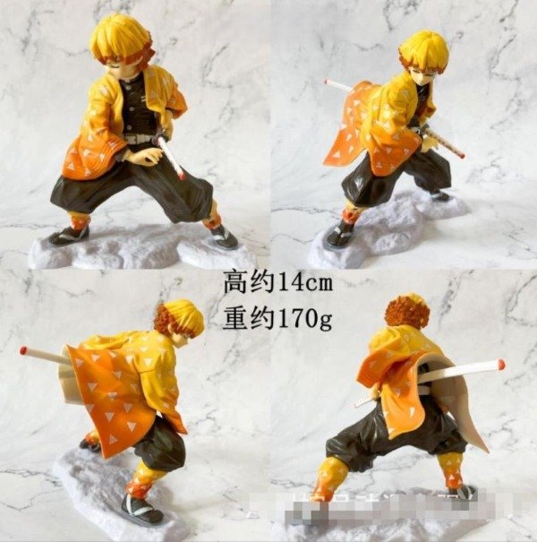 Producto - Zenitsu Agatsuma - DEMON SLAYER (14cm)