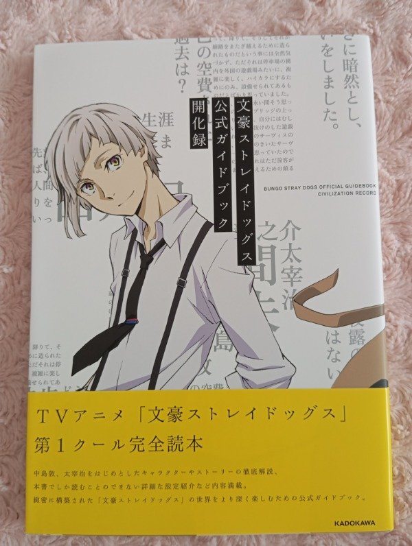 Producto - Bungou Stray Dogs Official Guide Book - Stock inmediato