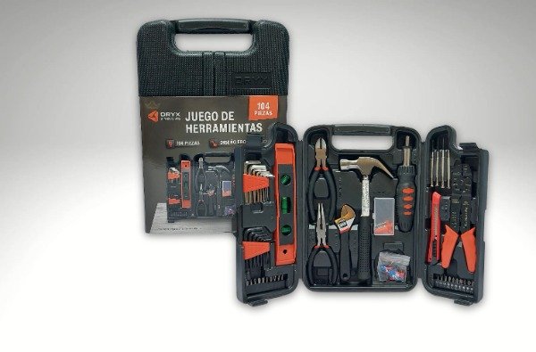 Producto - JUEGO DE HERRAMIENTAS ORYX - 104PCS