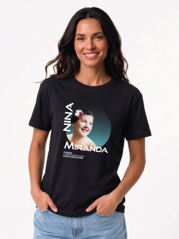 Producto - Remera Nina Miranda - Negra - 6