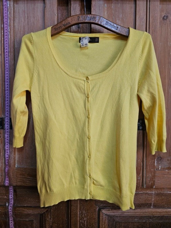 Producto - Saco Zara Amarillo t.XL