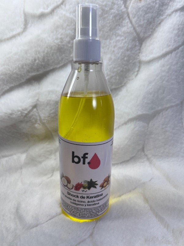 Producto - Spray shock de keratina