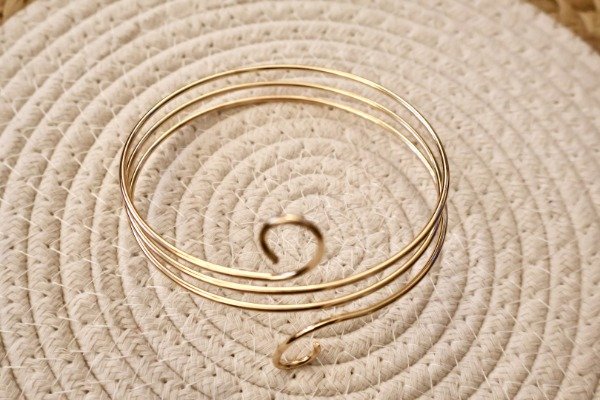 Producto - Brazalete Cleopatra acero dorado