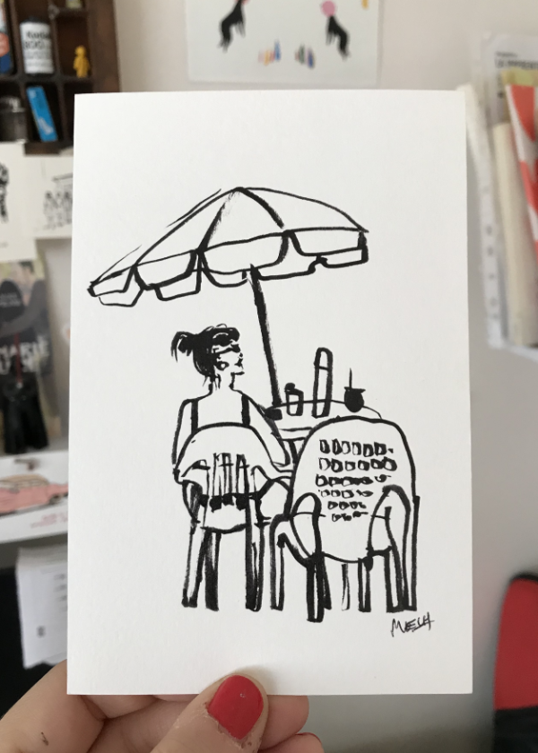 Producto - señora con mate