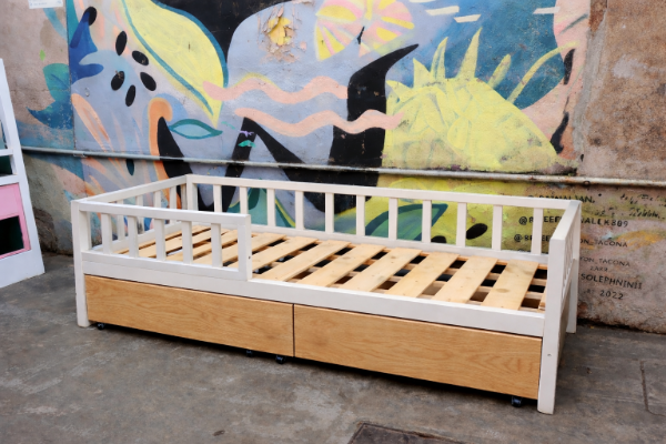 Producto - Cama Montessori Cajonera