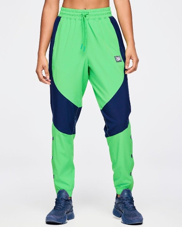 Producto - Zumba Out Loud Woven Track Pants With Side Snaps - 2