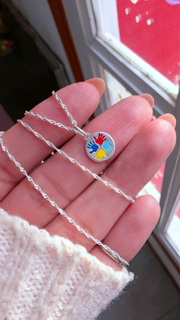 Producto - Collar manos colores PL - 1