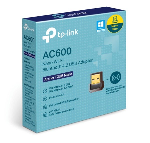 Producto - Archer T2UB Nano P.RedW + Bluetooth USB AC600 Dual band