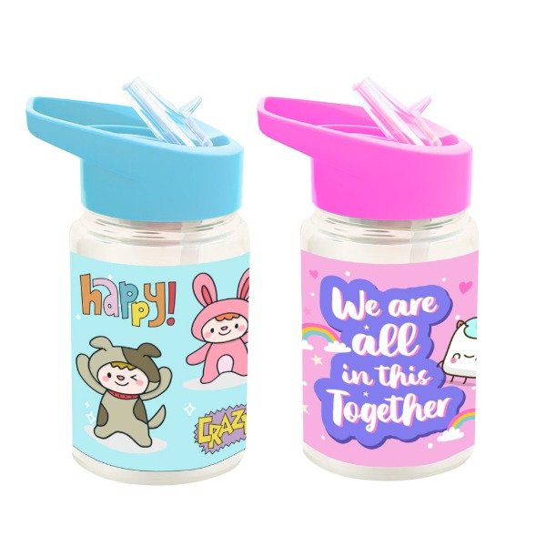Producto - BOTELLA MINI FLEXO DEPORTIVA 400ML KAWAI POP (cod. 6869)