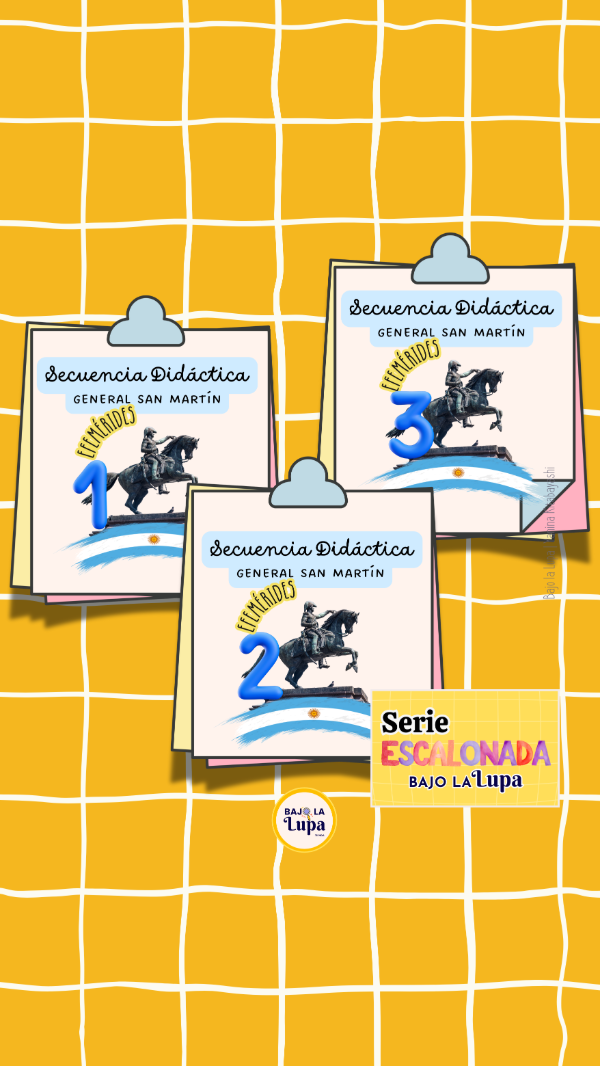 Producto - Secuencias Escalonadas San Martín Primer Ciclo