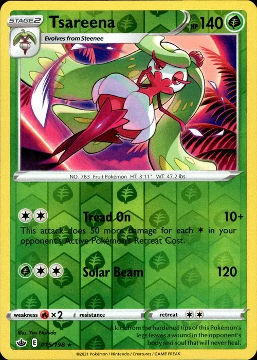 Producto - Tsareena - 015/198 - Chilling Reign - Reverse Holo