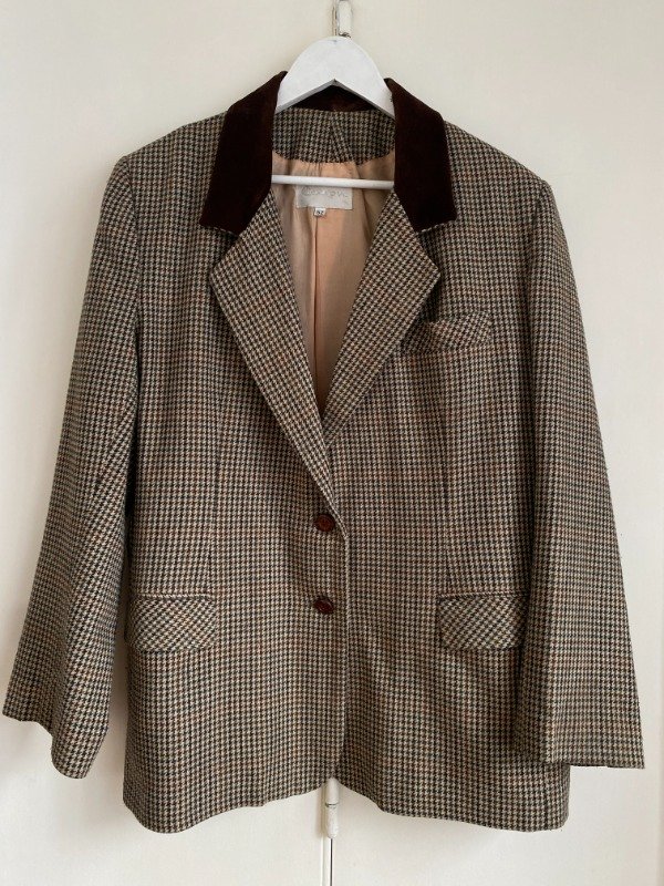 Producto - Blazer escoces vintage Talle M