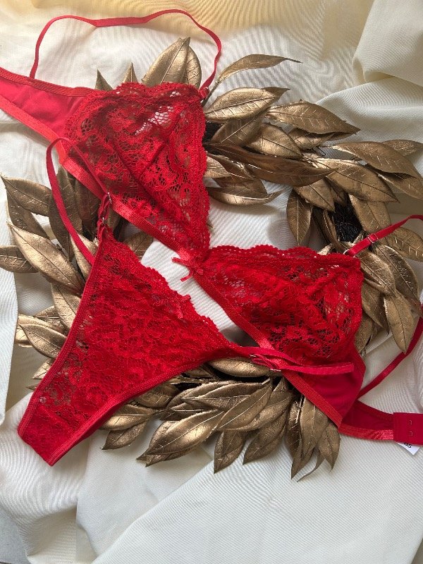 Producto - Conjunto Dulcinea Rojo