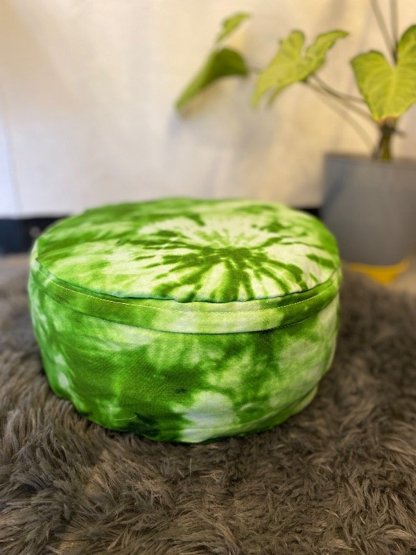 Producto - Almohadón de piso batick verde - 1