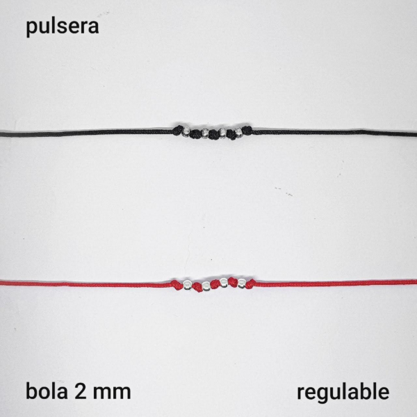 Producto - PUL #FP - Pulsera bolitas 2mm 3 (DÓLAR)