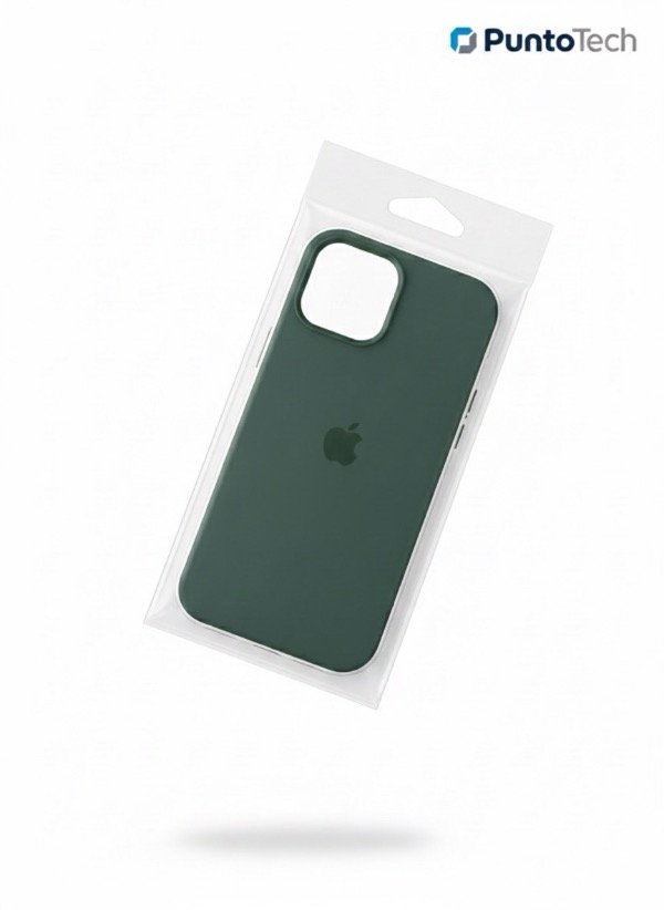 Producto - Silicon case iPhone 13 Pro Max verde