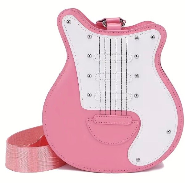 Producto - Bolso Guitarra Rosa - 1