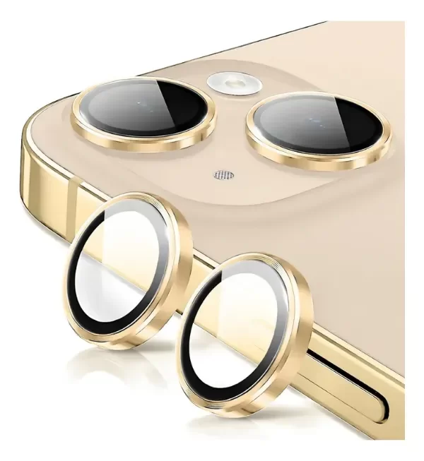 Producto - Protector de cámara Liso Dorado Metalizado Para Samsung S26 Plus